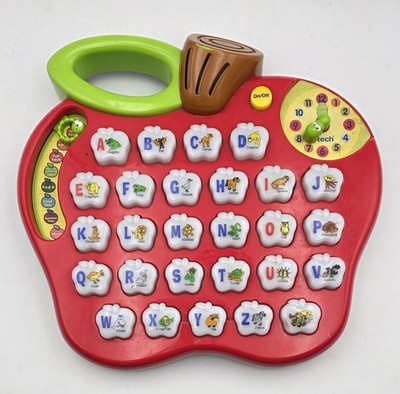   VTech 2009 Alphabet Apple Interactive ABC Learning Toy (Tested and Working)