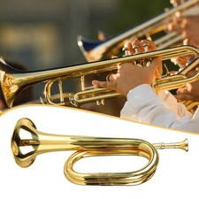 Trumpet Music Instrument Marching Bugle for Band Orchestra Stage Performance