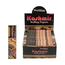 Unbleached Rolling Papers King Size – 50 Booklets (1600 Leaves) – Natural Sli...