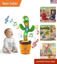 Dancing Talking Cactus Baby Toys Interactive Toy Repeating Records What You S...