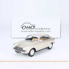OttO 1:18 Peugeot 204 Coupe Beige 1965 OT1024 Diecast Model In Stock