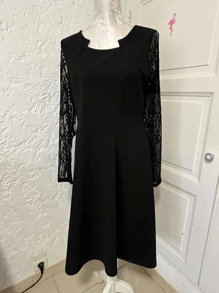 Robe noir taille L neuve - Photo 1/4