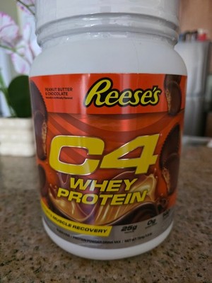 C4  Whey Protein, Reese's Peanut Butter & Chocolate exp 4/2029