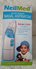 NeilMed Aspirator - Battery Operated Nasal Aspirator for Babies Kids