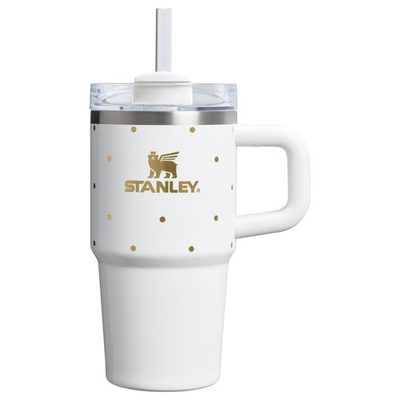#ad #ad Stanley 20 oz Stainless Steel H2.0 FlowState Quencher Tumbler Frost Polka Dot $24.50
