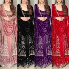 Indian Bollywood Salwar Kameez Pakistani Party Wear Designer Wedding Dress suit