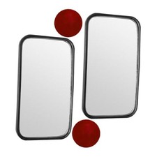 2PCS Rectangular Car Blind Spot Mirror, 3.5" x 2" 360  Rotate Rectangle/Black