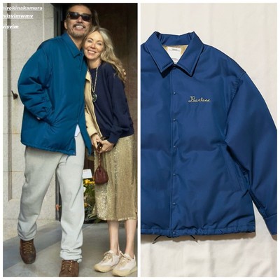 Unused 2025 SS Visvim Down Jacket Jacket Outer Mens Size 2 Blue Color Rare