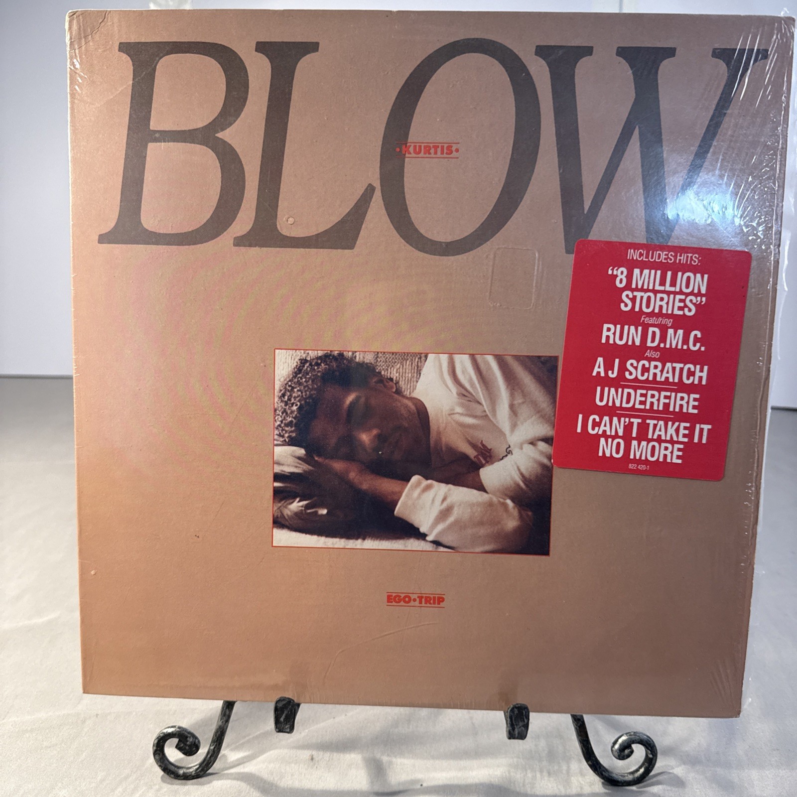 Kurtis Blow Ego Trip LP Vinyl Mercury Rap Hip-Hop 1984 12" 33 RPM 422-822-4201