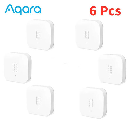 Smart Vibrationssensor Zigbee Smart Shock Sensor Alarm Monitor integrierter Kreisel Posten - Bild 25 von 27
