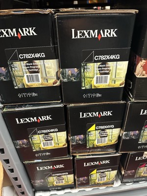 Lexmark C782X4KG Extra High Yield Black Toner Cartridge