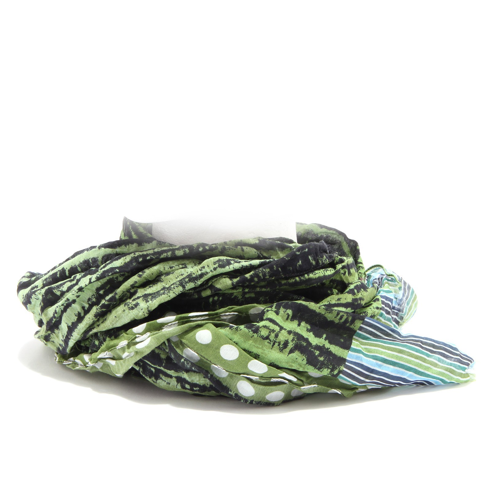 7728S женский шарф из разноцветной пашмины sciarpa donna HAVANA - CO verde 12390₽