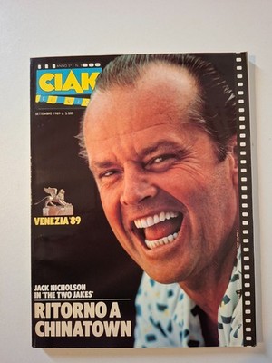 CIAK -September 1989-Jack Nicholson-Mel Gibson-Tom Cruise-
