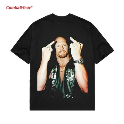 STONE COLD STEVE AUSTIN NEW TEE, Wrestling Tee, Sports Shirt, Workout T-shirt