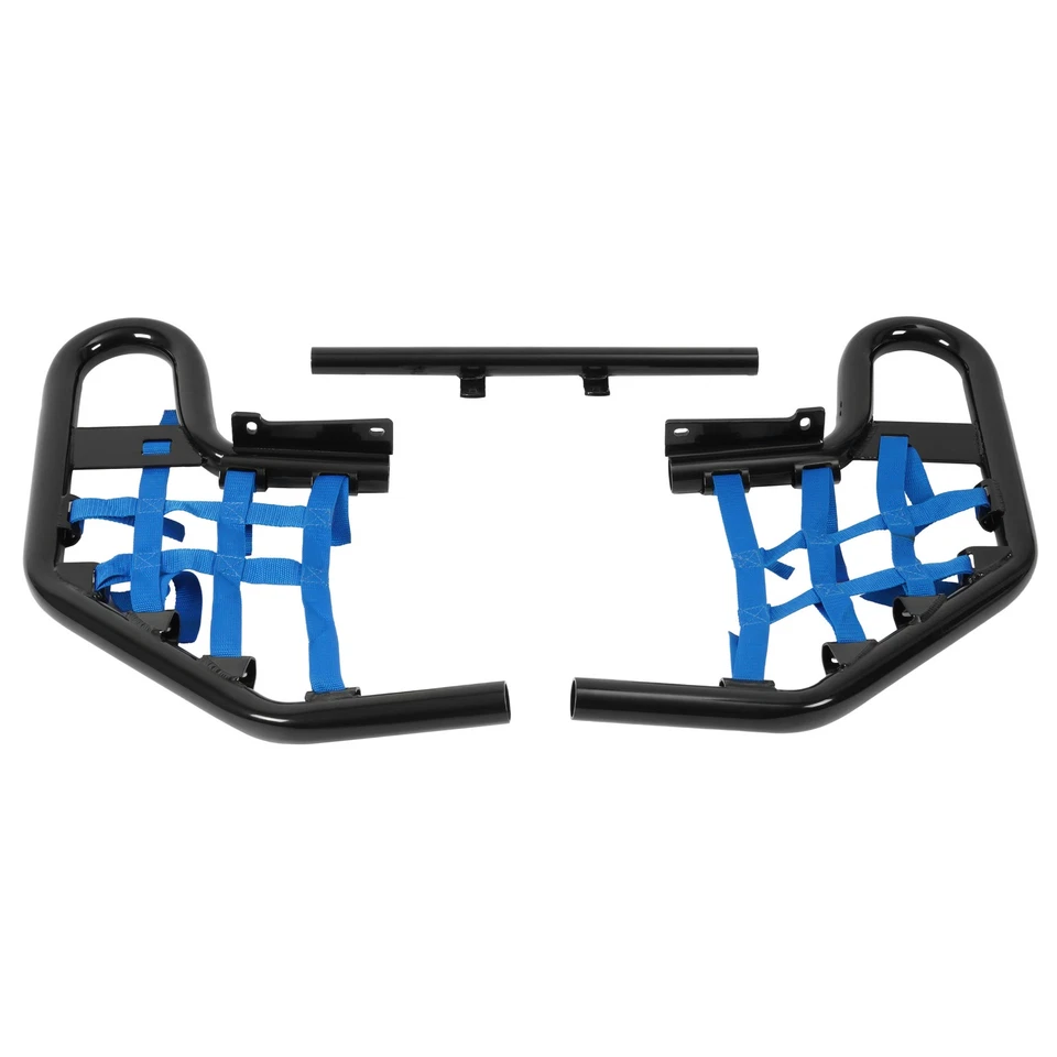 For Yamaha Raptor 660 YFM660R 2001-2005 02 Left&Right Nerf Bars Peg Heel Guards - Image 4 of 4