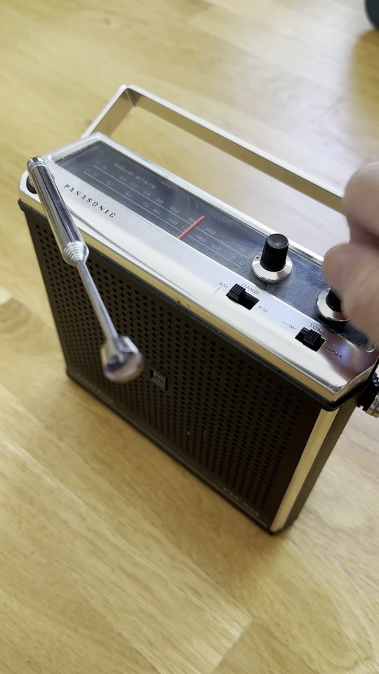 Panasonic RF-708 Transistor AM/FM Radio Handheld Portable Tested ...