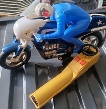 Vintage Tin Plate Motorcycle Made in France Joustra