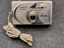 Minolta Dimage G400 4MP Compact Digital Camera - Silver [Tested]