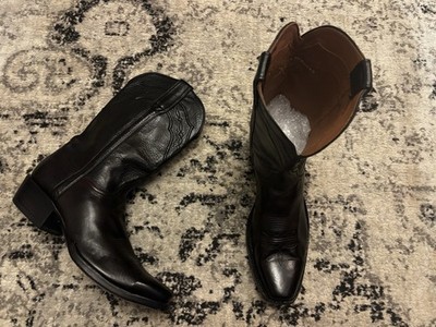 Black Jack Buffalo Black Cherry Size Right 11.5 /Left 11 D See Desciption Boots