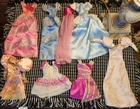 Barbie Dresses Doll Mixed Lot Clothes Fashion Mattel Vintage Modern