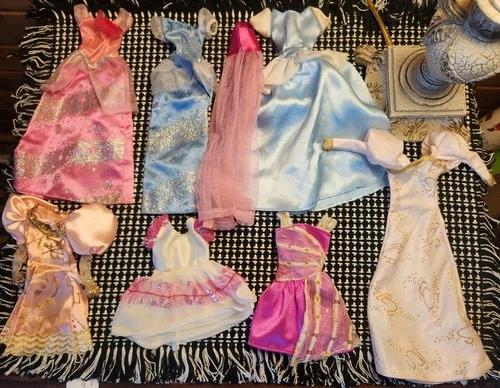 Barbie Dresses Doll Mixed Lot Clothes Fashion Mattel Vintage Modern