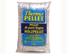 PELLET FAGGIO 100% SACCO KG 15 THERMO PELLET IDEALE PER STUFE E CALDAIE