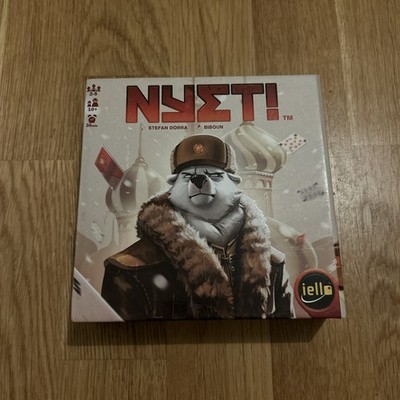 Nyet! Trick Taking Board Card Game Stefan Dorra IELLO 2015 Komplett Brettspiel
