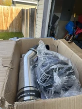 New Red Universal Apollo Cold Air Intake Induction Kit With Air Box & Filter