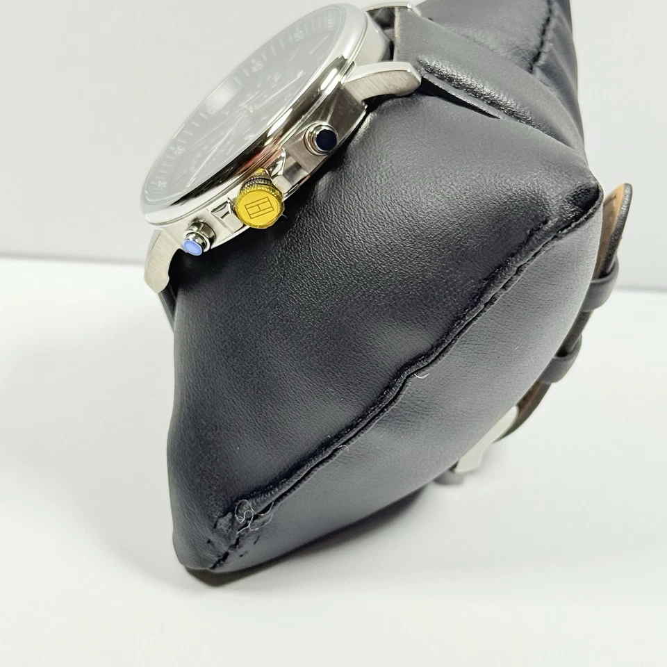 Tommy Hilfiger Tyson Black Leather Black Dial Model 1710586 Men’s Watch - Image 3 of 4