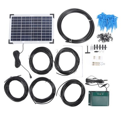 Solar Automatic Drip Irrigation Kit Waterproof Auto Watering System For Gardens