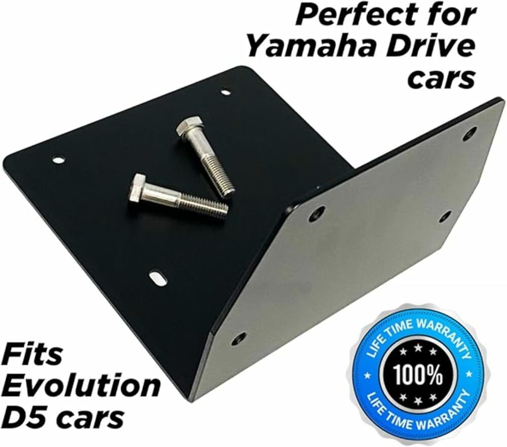 Club Clean Ball Washer Bracket for Yamaha Drive/G29 & Evolution D5 Golf Carts