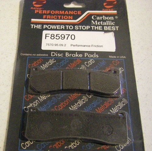 Rated Performance Friction Disc Brake Pads 7570.95.09.2 Lockheed | eBay