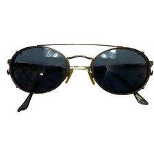 VINTAGE Brooks Brothers Eyeglasses BB 140 1065 48-20-135 Detachable Lens Shade