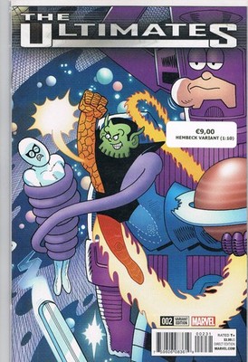 ULTIMATES (2015-2016) #2 VARIANT HEMBECK VARIANT (1:10) MARVEL COMICS