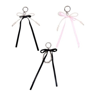 Beautiful Bag Pendant Phone Accessory 3D Bowknot Keychain Cute Phone Pendant