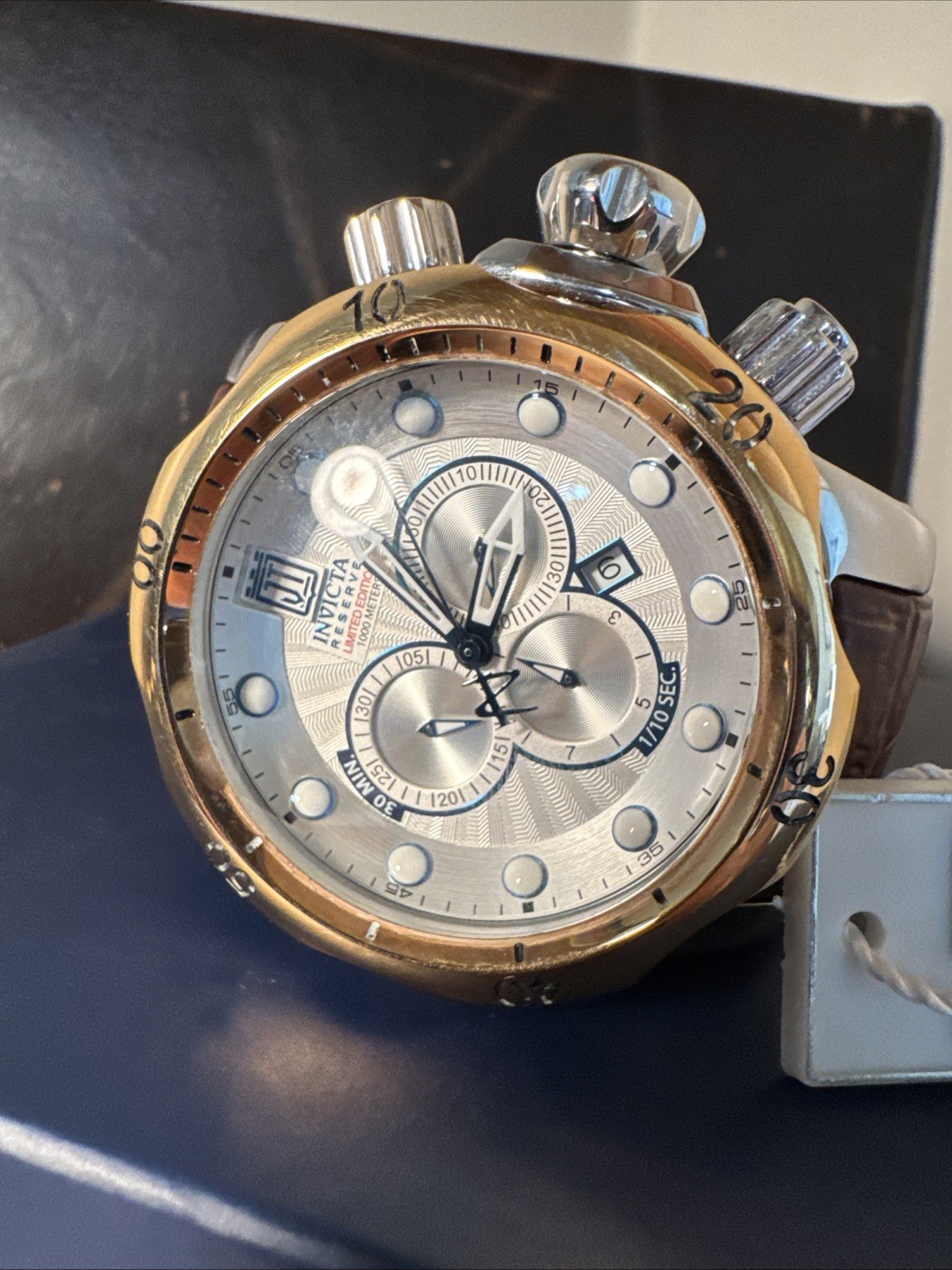Invicta Reserve Jason Taylor 24245 Swiss Chronograph LE 170/999 Rose Tone 54mm