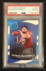 PATRICK MAHOMES 2017 DONRUSS FOOTBALL #327 ROOKIE CARD RC PSA 8 KANSAS CITY