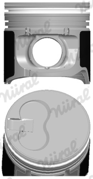 Kolben Nüral 87-108200-00 FüR Fiat Ducato 230 CitroËN Iveco Daily Peugeot Bus 1-image