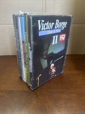 Brand New! Victor Borge DVD Lot of 6 Early Years Comedy Music Then & Now Sealed!