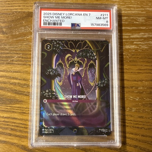 Show Me More! graded PSA 8 for sale on eBay