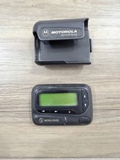 Motorola Advisor Gold Flex Pager Beeper with Belt-Clip Vintage. LOT C.