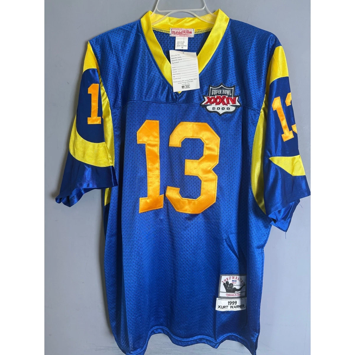 Las mejores ofertas en Kurt Warner Los Angeles Rams NFL Jerseys | eBay