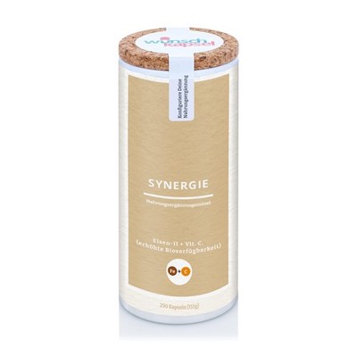 Wunschkapsel SYNERGIE aus Eisen + Vitamin C | 290 vegane Kapseln