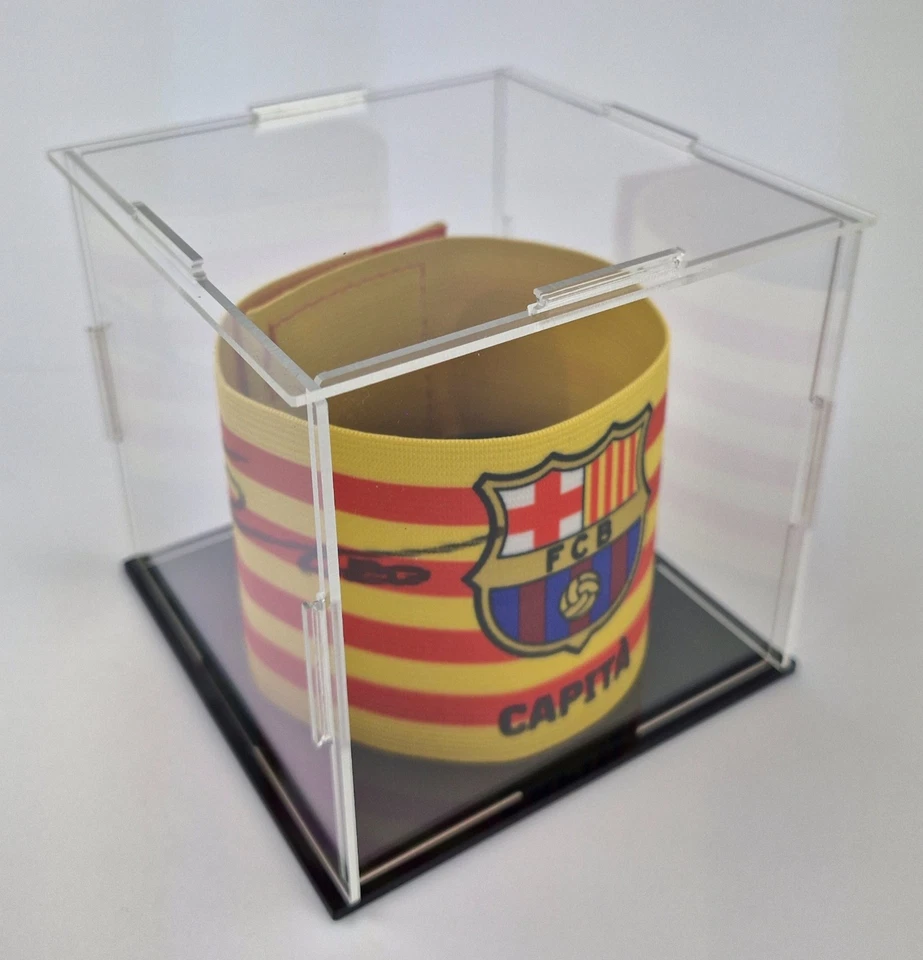 Brazalete capitán Messi Messi original firmado a mano con certificado de autenticidad envío gratuito a todo el mundo Foto 2 de 4