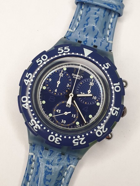 Swatch AquaChrono Blue Wings SBL100 - functional - 43mm