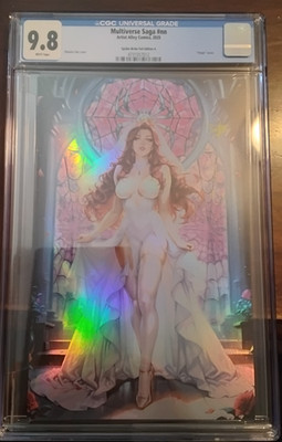 Multiverse Saga #nn CGC 9.8 - Spider-Bride Foil Edition A Virgin - MJ