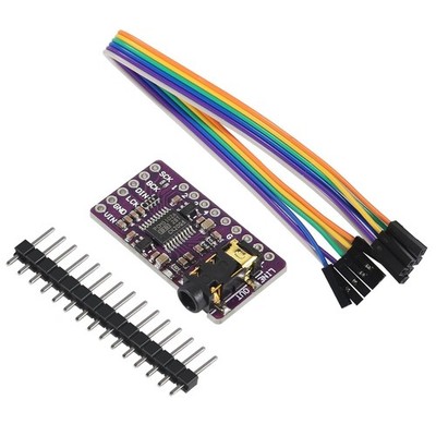 Stereo Digital to Analog Converter Module for Audio Projects