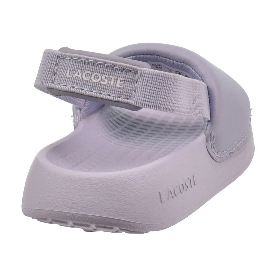 Sandalias para niños pequeños Lacoste Serve 1.0 azul claro/blanco 747CUI0002-2K7 Foto 3 de 4