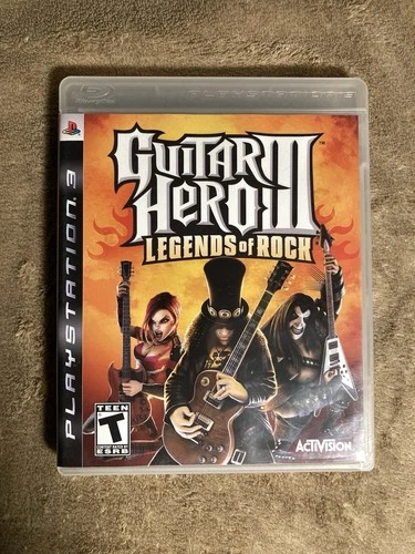 Guitar Hero III 3 Legends Of Rock PS3 Playstation 3 CIB Complete Tested