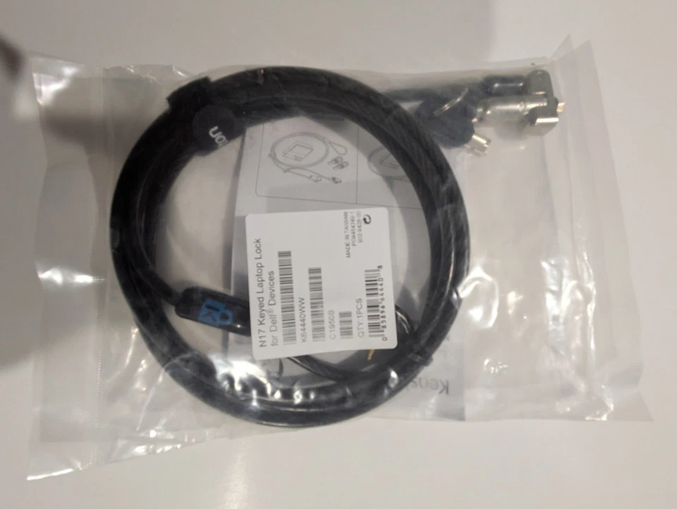 Kensington N17 Keyed Laptop Lock for Wedge Shaped Slots - security cable lock - Image 2 of 3